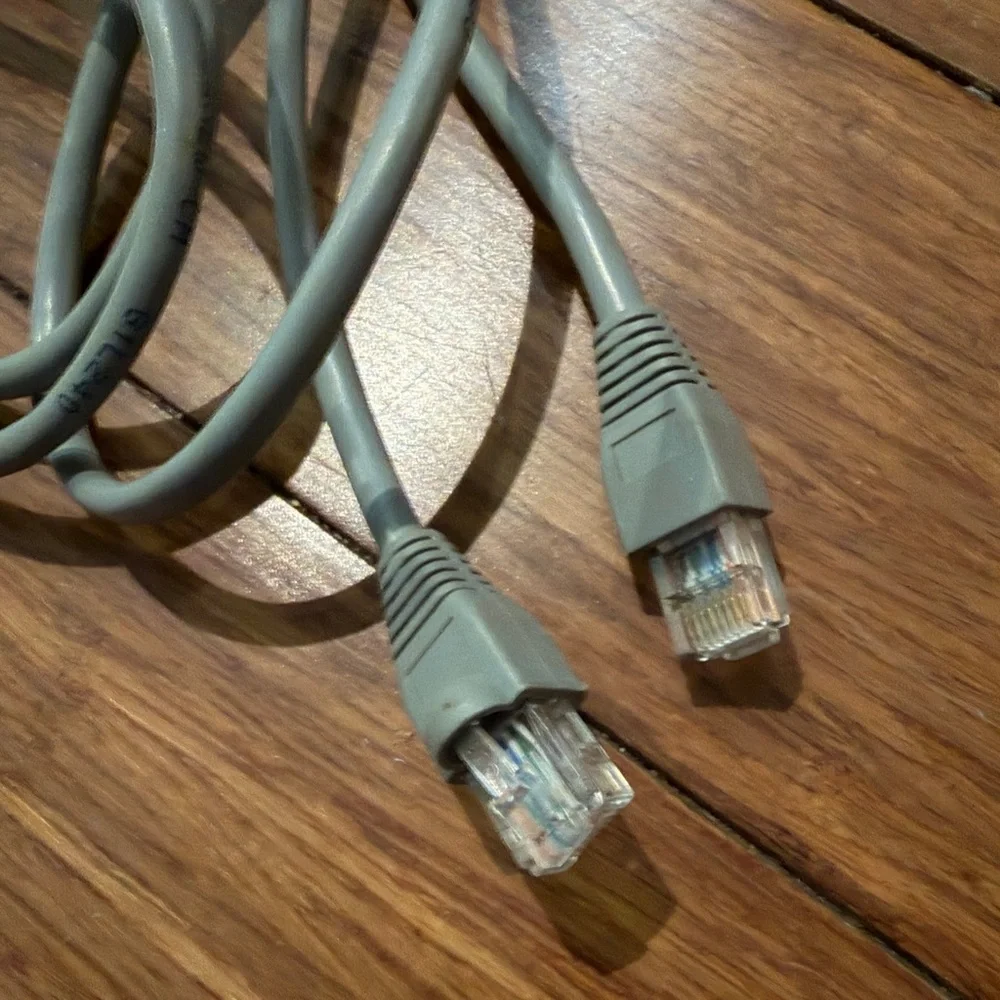 6 Assorted CAT5e Ethernet Cables - 5ft, 6ft, 10ft, 15ft, 50ft